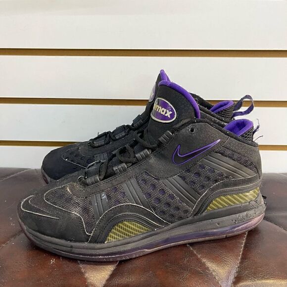 Nike Air Max Sensation 2011 Chris Webber Black Purple 454567-112 | Size 9.5 - Picture 2 of 7